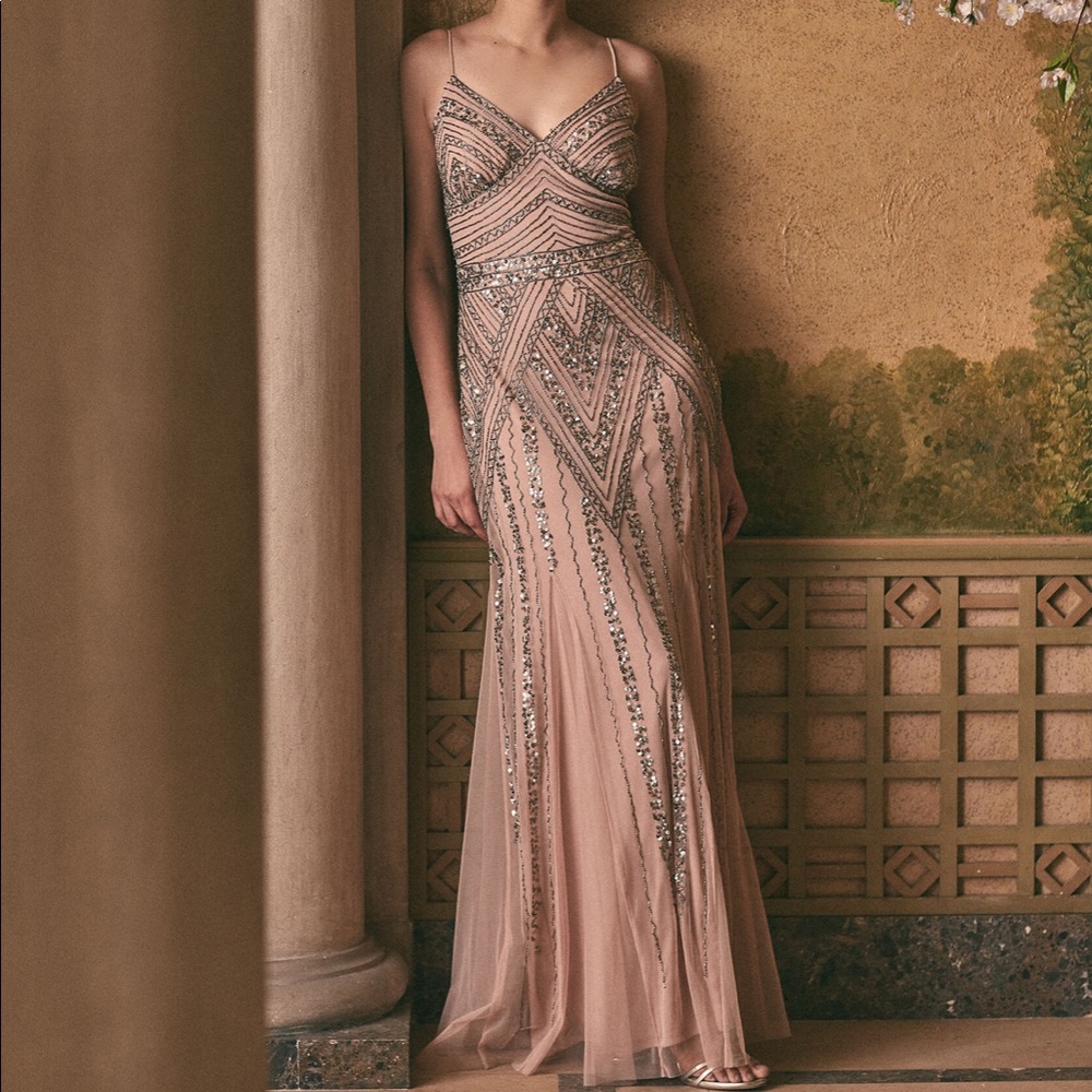 Pink Evening Gown